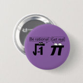 合理的になれ!捕ま実在れ! 缶バッジ (正面&裏面)