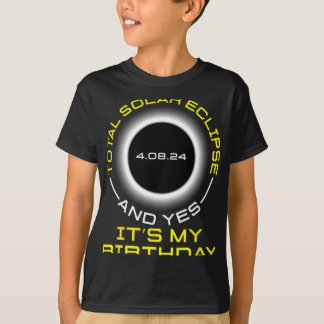 合計太陽のEclipseとYesIt#39;s誕生日Ap Tシャツ