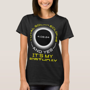 合計太陽のEclipseとYesIt#39;s誕生日Ap Tシャツ