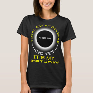 合計太陽のEclipseとYesIt#39;s誕生日Ap Tシャツ