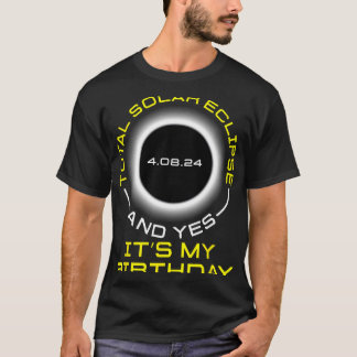合計太陽のEclipseとYesIt#39;s誕生日Ap Tシャツ