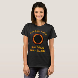 合計太陽のEclipse (アイダホ秋、ID ) Tシャツ