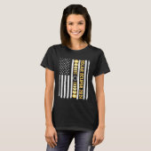 合計太陽のEclipse 2024全数相アメリカ合衆国 Tシャツ (正面フル)
