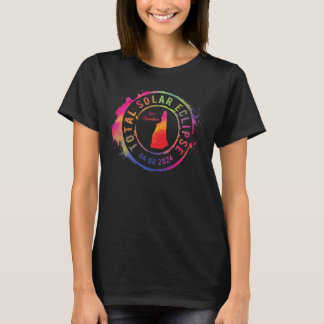 合計太陽のEclipse 2024 USAニューハンプシャー州Totalit Tシャツ