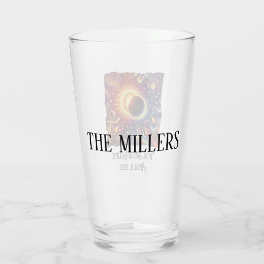 合計Eclipse 2024レトロGroovy 60の70のビデオ タンブラーグラス (裏面)