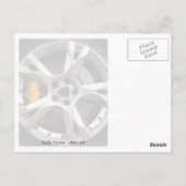 合金ホイール ポストカード (裏面)