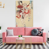 吉利女武者侍判額御前 キャンバスプリント (インサイチュ (リビング))