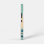 吉原:ヴィンテージ浮世絵ウッドブロックプリント SAMSUNG GALAXYケース (右側面)