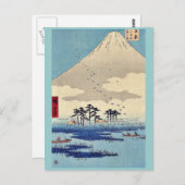 吉原by安藤広重浮世絵 ポストカード (正面/裏面)