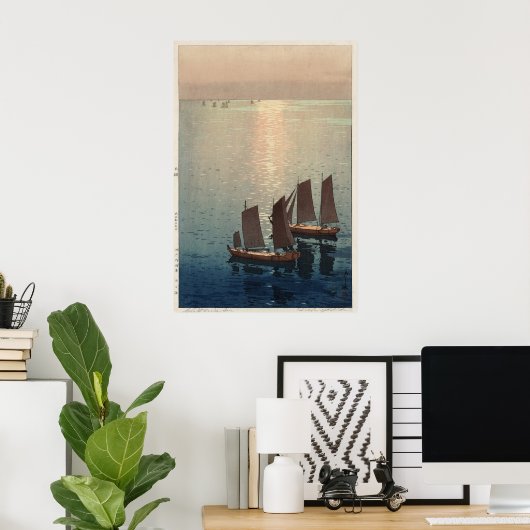 吉田博ひかるみ ポスター (ホームオフィス)