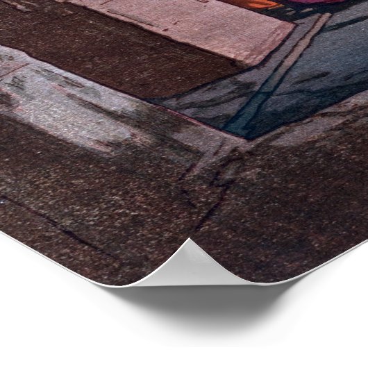 吉田博司第3洞窟寺 ポスター (角)