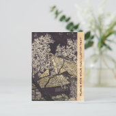 吉野で作られる傘松梅 ポストカード (スタンド正面)