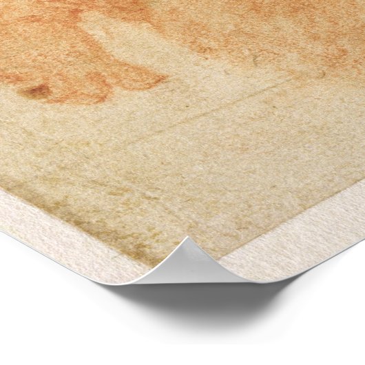 吊り下げ天使と建築スケッチ, c.1600 ポスター (角)