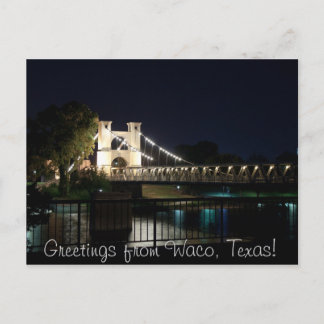 吊り橋はがき(文字付) ポストカード