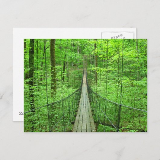 吊り橋 ポストカード (正面/裏面)
