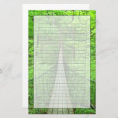 吊り橋 便箋 (正面/裏面)