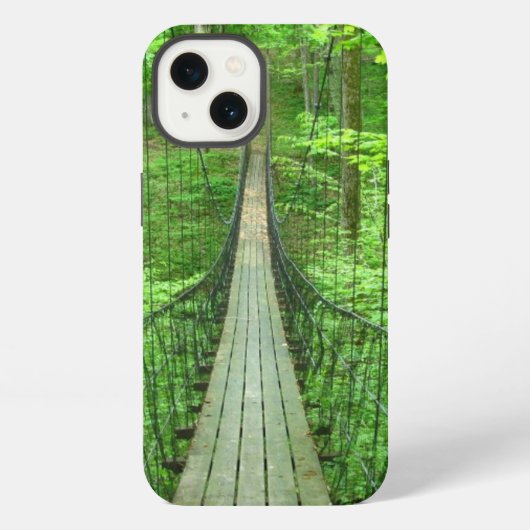 吊り橋 iPhoneケース (裏面)