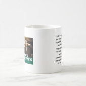 吊り鎖および矢のマグ コーヒーマグカップ (中央)