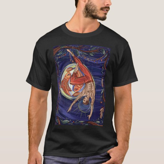 吊るされた曲芸師（吊られた男） Tシャツ (正面)