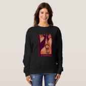 吊るされた男のタロットカード スウェットシャツ (正面フル)