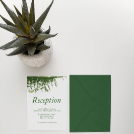 吊るしイーブイのグリーンウェディングパーティー エンクロージャーカード