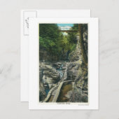 吊橋の見解 ポストカード (正面/裏面)