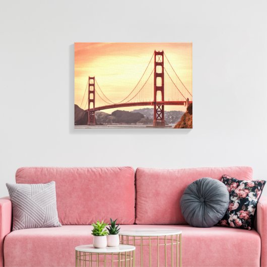 吊橋 キャンバスプリント (インサイチュ (リビング))