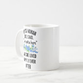 同おもしろい僚からの女性用退職金 コーヒーマグカップ (正面左)