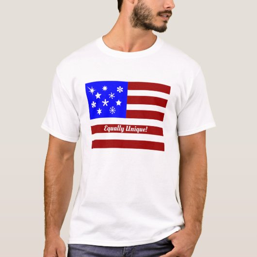 同じくらいユニーク Tシャツ (正面)