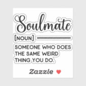 同じことをする人の風変わり魂を奪う シール (シート)