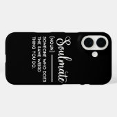 同じことをする人の風変わり魂を奪う Case-Mate iPhoneケース (裏面 (横))