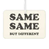 同じだが違う カーエアーフレッシュナー (正面)