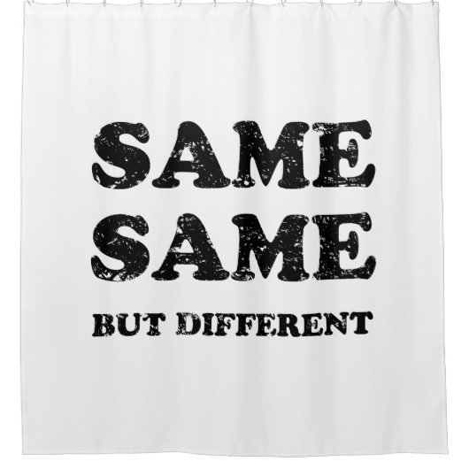 同じだが違う シャワーカーテン (正面)