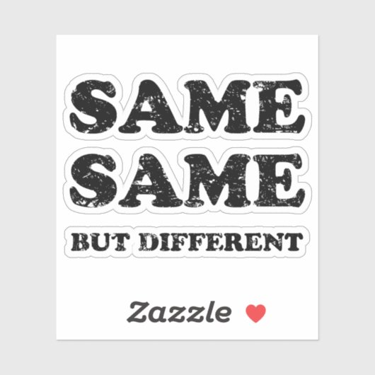 同じだが違う シール (シート)