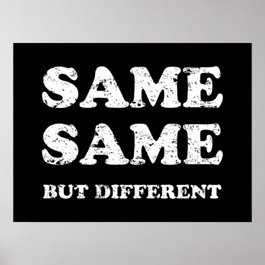 同じだが違う ポスター (正面)