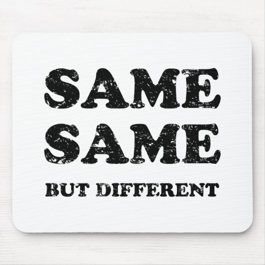 同じだが違う マウスパッド (正面)