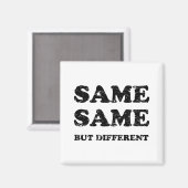 同じだが違う マグネット (正面/裏面)