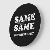 同じだが違う ラージ壁時計 (傾斜)