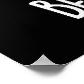 同じではないバター食べおもしろい物プンダークBG ポスター (角)