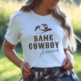 同じカウボーイとずっと バチェロレッテ・ウィークエンド Tシャツ