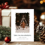 同じクルー、新たな冒険、クリスマス・フォトカード 招待状