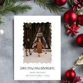 同じクルー、新たな冒険、クリスマス・フォトカード 招待状