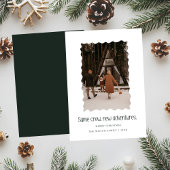 同じクルー、新たな冒険、クリスマス・フォトカード 招待状