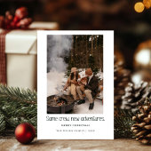 同じクルー、新たな冒険、クリスマス・フォトカード 招待状