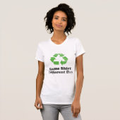 同じシャ違うツの日 Tシャツ (正面フル)