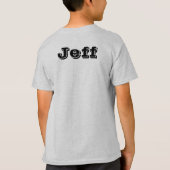 同じ一流のワイシャツ Tシャツ (裏面)