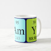 同じ周期テーブル名mag コーヒーマグカップ (正面右)