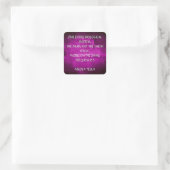 同じ周波数 スクエアシール (バッグ)