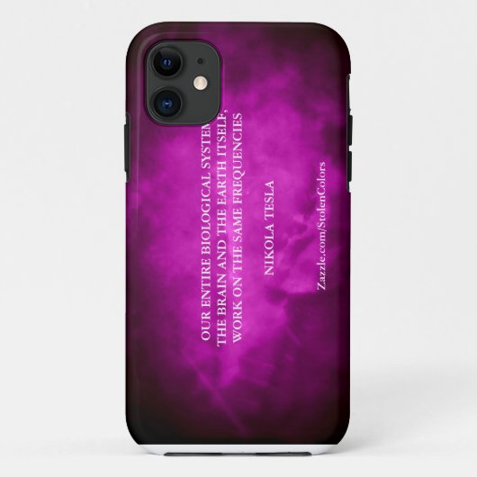 同じ周波数 - ニコラ・テスラ Case-Mate iPhoneケース (裏面)