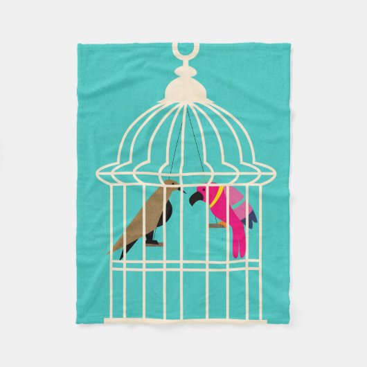 同じ家の敵 フリースブランケット (正面)